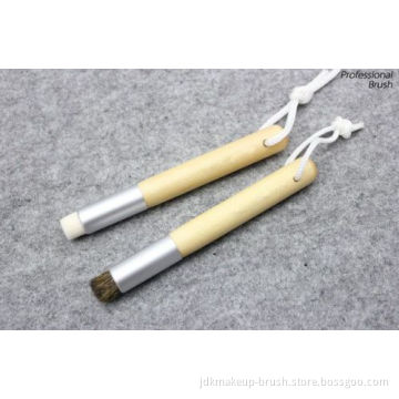 Professional Mini Face Cleaning Brush With Wooden Handle 